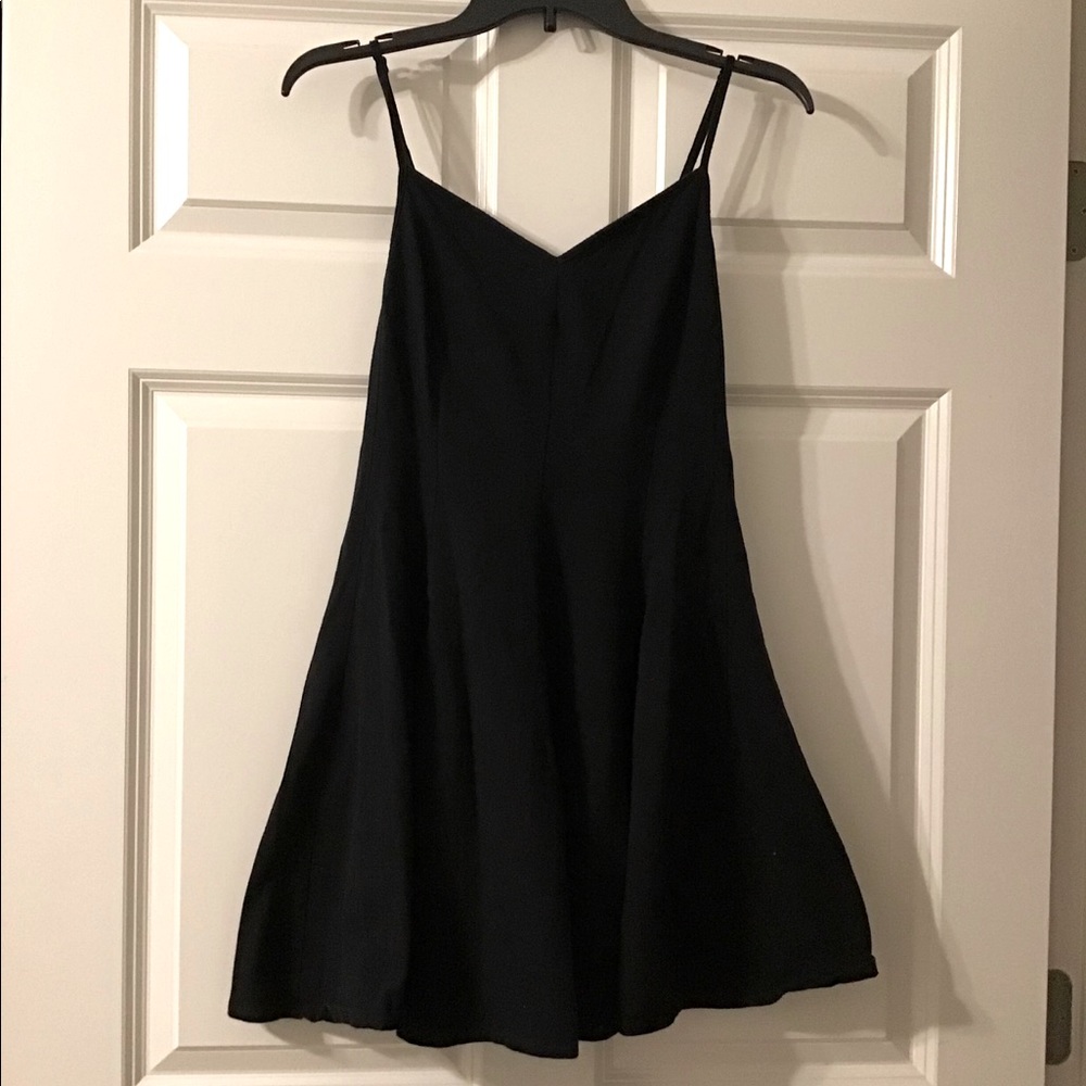 American Eagle Black Strap Summer Dress